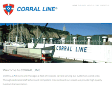 Tablet Screenshot of corralline.com